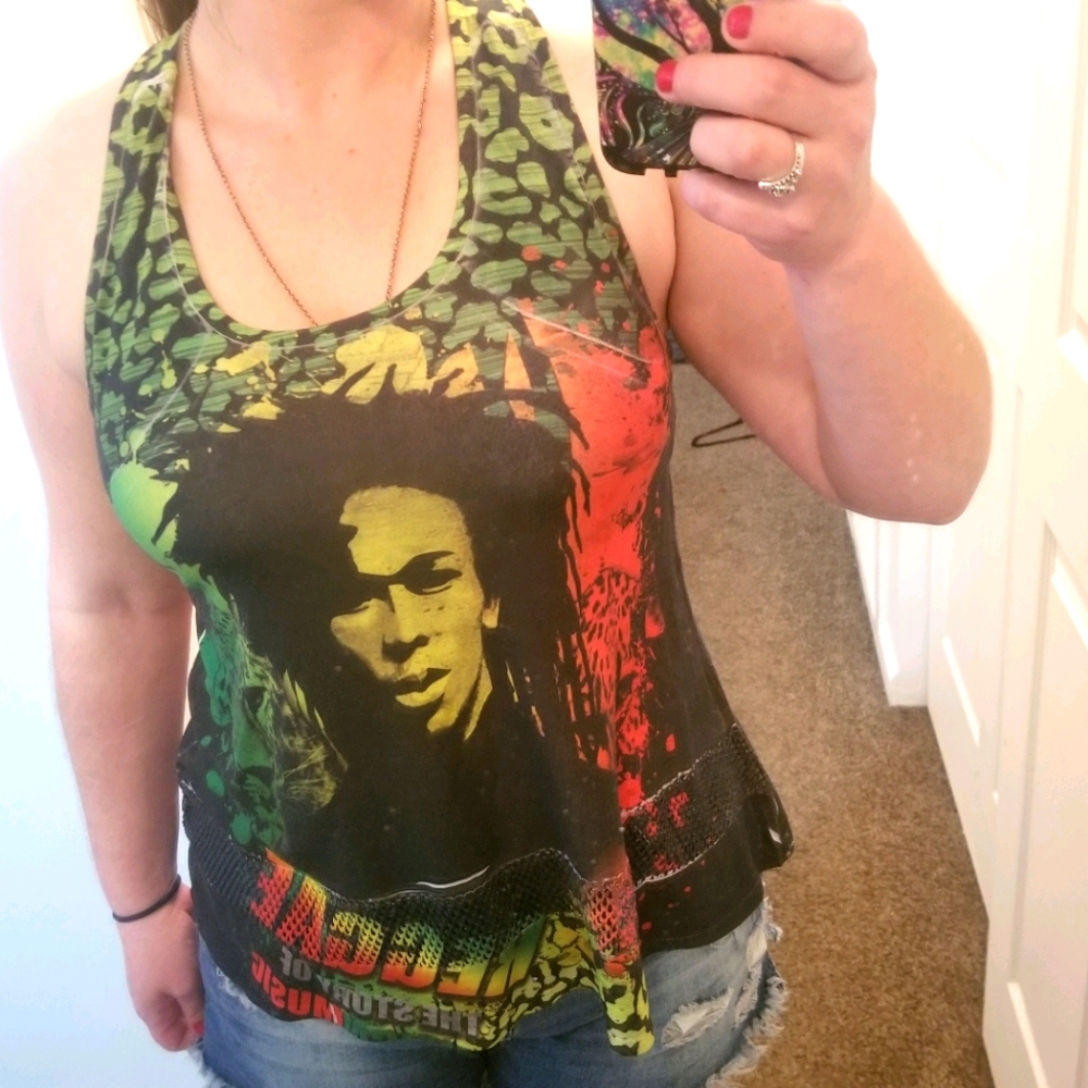 Bob Marley tank - Rasta
